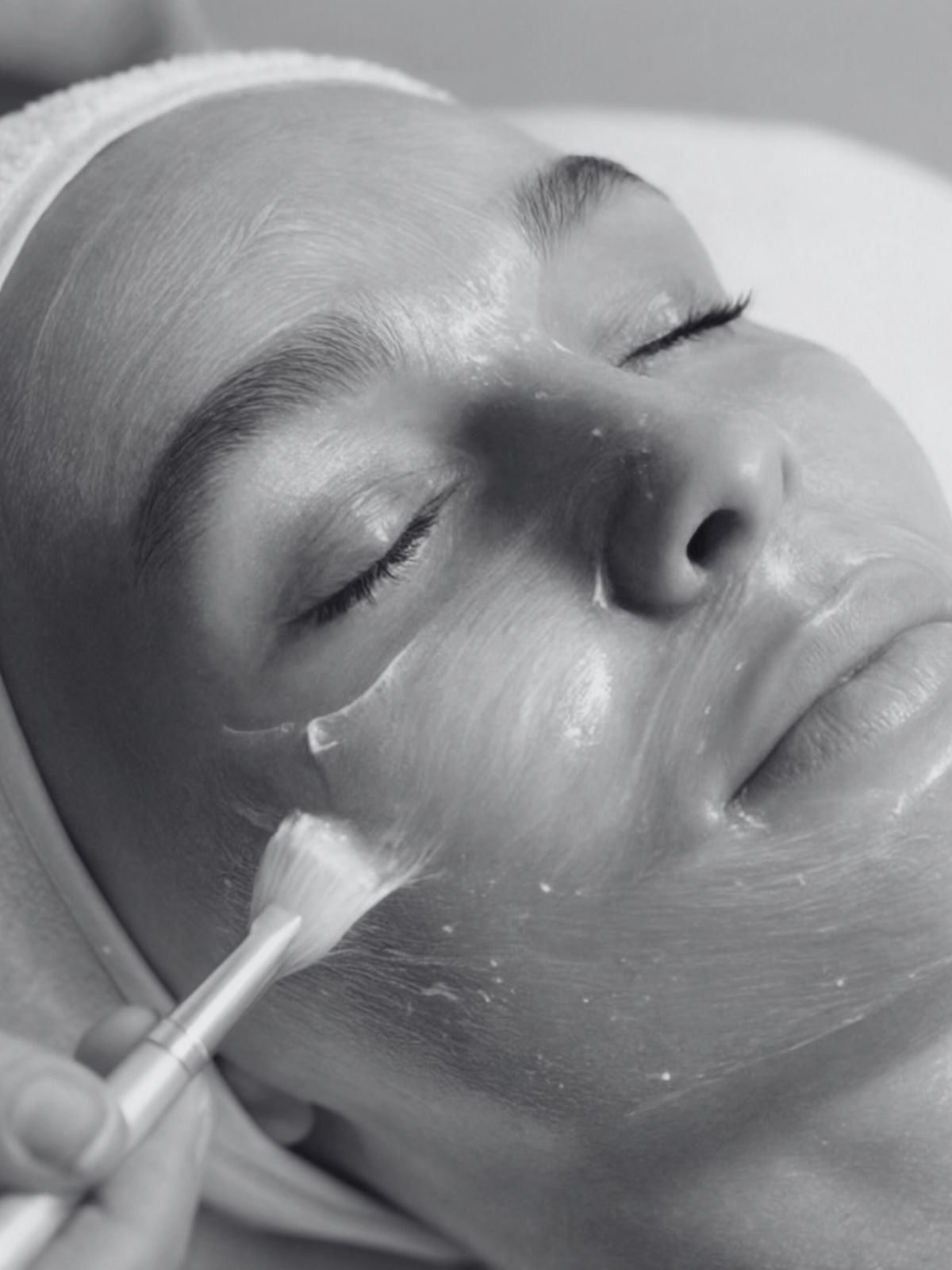 Entrainement soin visage application masque future esthéticienne